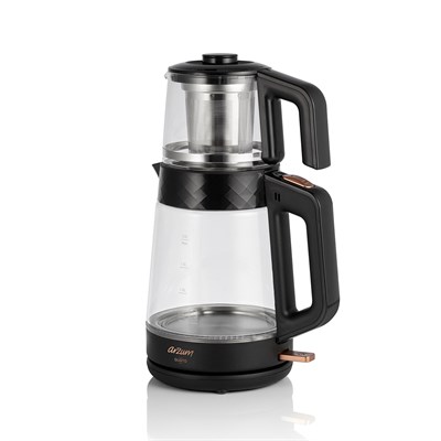 Arzum AR3101-CC Siyah Gusto Çay Makinesi