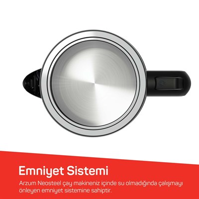 Arzum AR3158-0600 İnox Neosteel Çay Makinesi