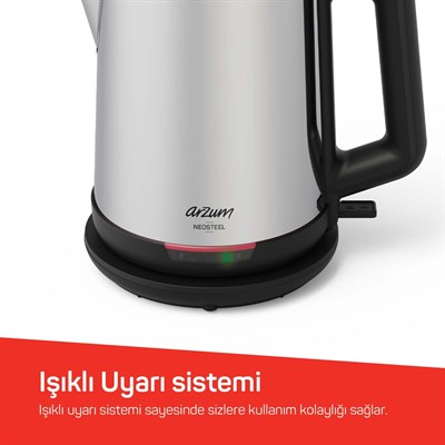 Arzum AR3158-0600 İnox Neosteel Çay Makinesi