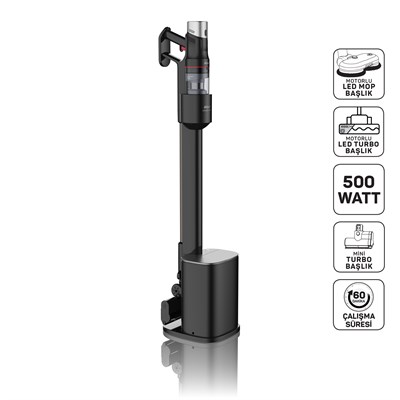 Arzum AR4211-0100 Siyah Magiclean Dikey Süpürge