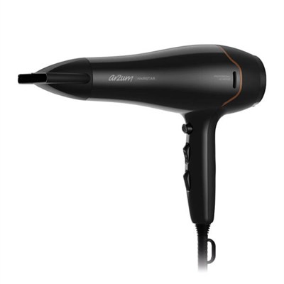 Arzum AR5142-0100 Siyah Hairstar Profesyonel Saç Kurutma Makinesi