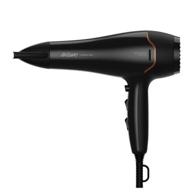 Arzum AR5142-0100 Siyah Hairstar Profesyonel Saç Kurutma Makinesi