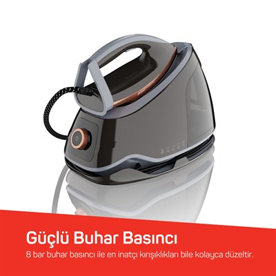 Arzum AR6048-17 Gri Steamart Plus Kazanlı Ütü
