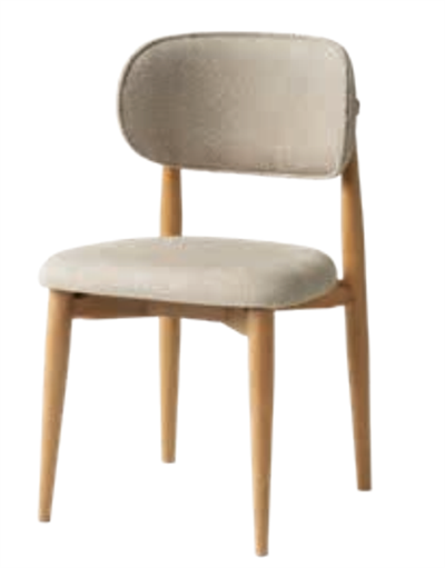 Bulut Polo Ahşap Sandalye İskelet Natural
