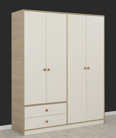 Dardason M153 Alya 4 Kapılı Dolap