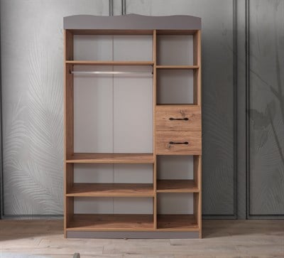 Evart E580 Rio 3 Kapılı 4 Kapaklı Gardolap