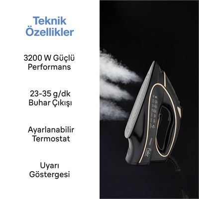 Fakir Intense BE6020 Buharlı Ütü