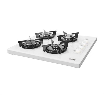 Ferre B2240 Ce Beyaz Cam Setüstü Ocak (Dgz)