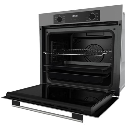 Ferre QBL63CPR Gri Ankastre Fırın (0+7 Konum)