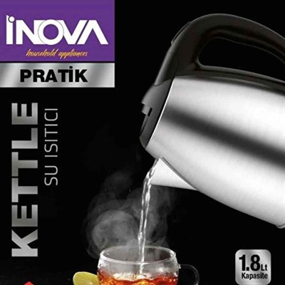 İnova Pratik 1.8 Lt Çelik Su Isıtıcı
