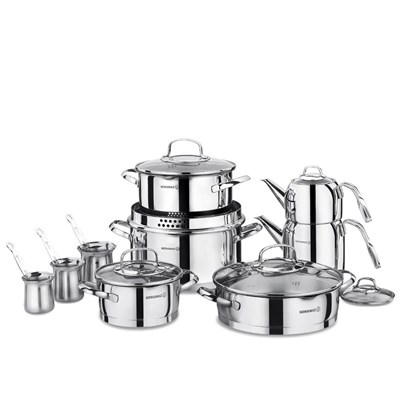 Korkmaz A1702 Steama 15 Parça Hiper Set