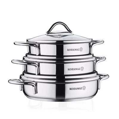 Korkmaz A1805 Tombik 6 Parça Omlet Set