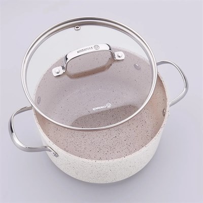 Korkmaz A1854 Granita Kısa Tencere 24X6,5