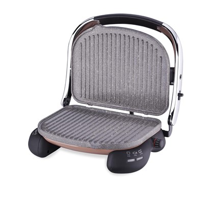 Korkmaz A324-12 Castron Tost Makinesi Mocha/Krom