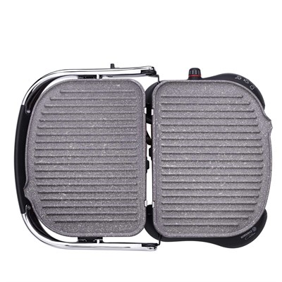 Korkmaz A324-12 Castron Tost Makinesi Mocha/Krom