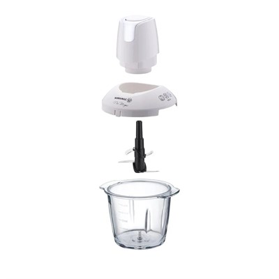 Korkmaz A460-08 Pro Magic 4 Bıçaklı Cam Doğrayıcı Vanilya/Krom