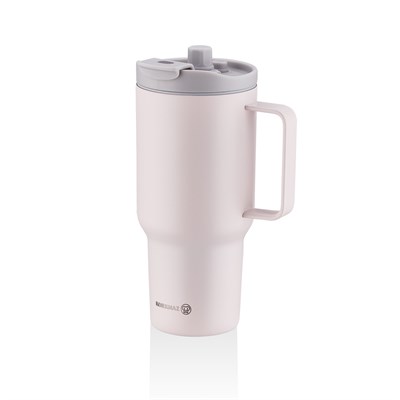 Korkmaz A5577-1 Freedom Pipetli Bardak Termos 1,0 Lt. Pembe