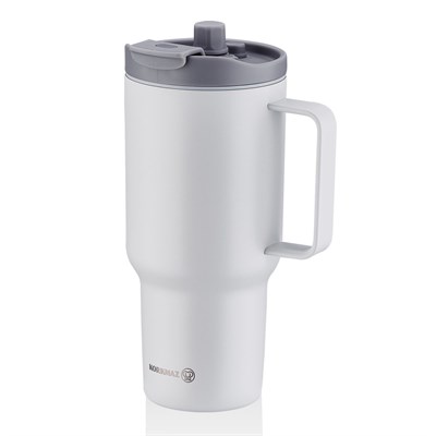 Korkmaz A5577-3 Freedom Pipetli Bardak Termos 1,0 Lt. Buz Mavisi
