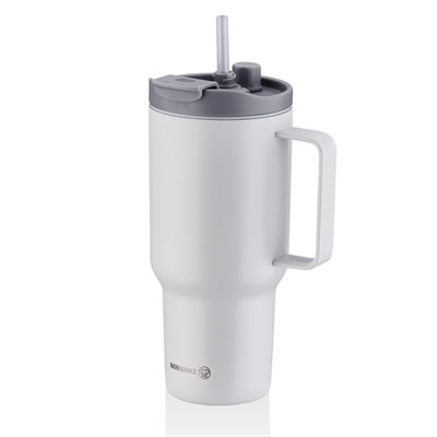 Korkmaz A5577-3 Freedom Pipetli Bardak Termos 1,0 Lt. Buz Mavisi