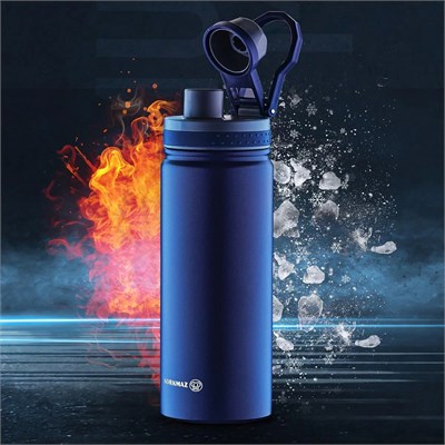 Korkmaz A742-03 Essentials Sport Termos 530ML Lacivert