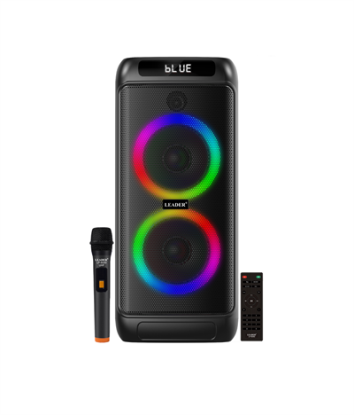 Leader LP-6050 Uhf Mikrofon Taşınabilir Ses Sistemi