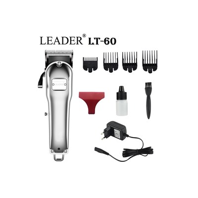 Leader LT-60 300 Dk (Kablolu/Kablosuz) Profesyonel Traş Makinesi