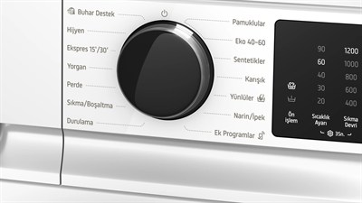 Profilo CGK242Z0TR 9KG 1200 DVR Beyaz Çamaşır Makinesi