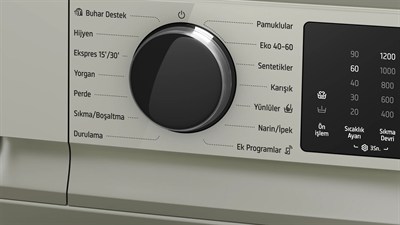 Profilo CGK242ZXTR 9KG 1200 DVR İnox Çamaşır Makinesi