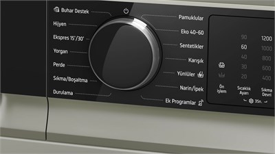 Profilo CGK252ZSTR 10KG 1200 Devir Gümüş Çamaşır Makinesi
