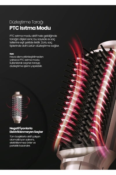 Relux RMS9200B Aeroflex 7 İn 1 Şaç Şekillendirici
