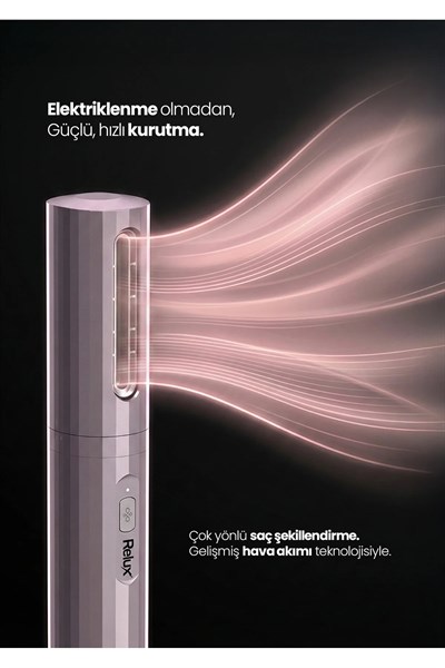 Relux RMS9200P Aeroflex 7 İn 1 Şaç Şekillendirici
