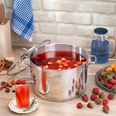 Schafer 1S2817-13001-INX09 Held Çelik Derin Tencere 30 Parça-Inox