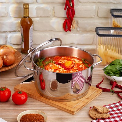 Schafer 1S2817-13001-INX11 Held Çelik Derin Tencere  26 Parça-Inox