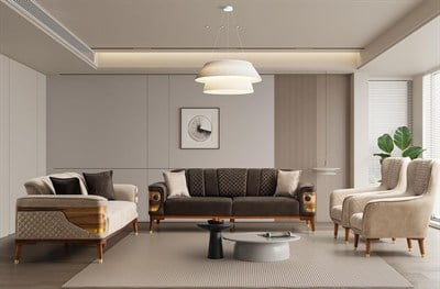 Sima Rixos Koltuk Takımı (3+3+1)