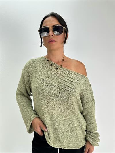 ÇAĞLA YEŞİLİ MERSERİZE TRİKO