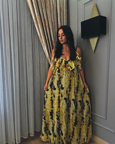 PREMIUM FIRFIRLI ELBİSE