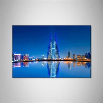 Bahrain Finans Merkezi – Gece Mimarisi ile Gücün Yeni Formu