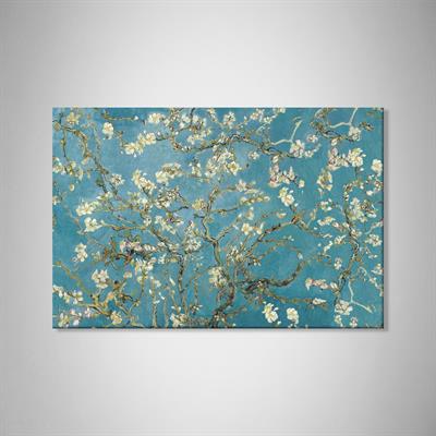Çiçek Açan Badem Ağacı - Almond Blossom -Mavi -Vincent van Gogh