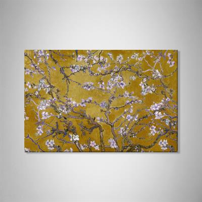 Çiçek Açan Badem Ağacı - Almond Blossom -Sarı -Vincent van Gogh