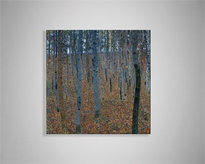 Gustav Klimt Kayın Ormanı I Kanvas Tablo – Beech Forest I 1902 | S