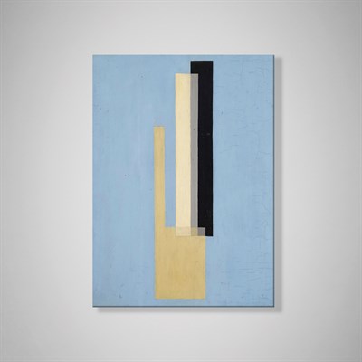 Konstruktion (1920–1922) Kanvas Tablo – El Lissitzky Soyut Geometrik Modern Sanat Baskısı