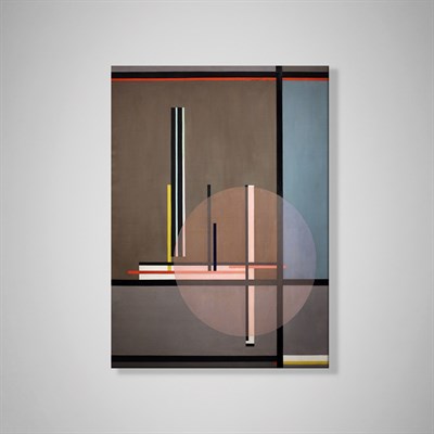 Lis (1922) Kanvas Tablo – László Moholy-Nagy Bauhaus Soyut Geometrik Modern Sanat Baskısı