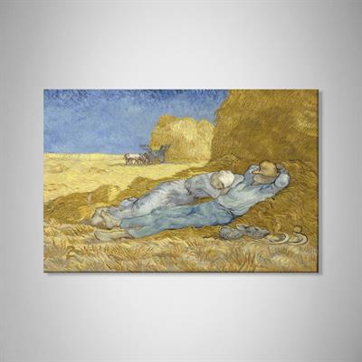 Öğle Molası / Tarlada Dinlenme (1890) – Vincent van Gogh