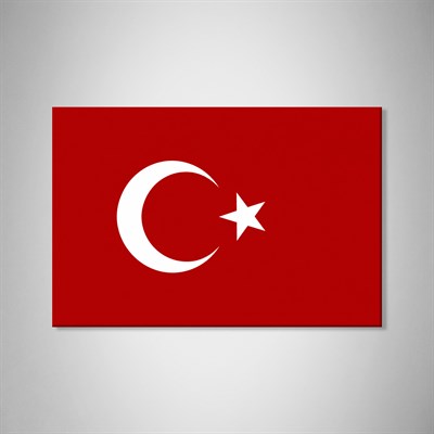 Türk Bayrağı Kanvas Tablo – Şanlı Ay Yıldız Duvar Dekoru