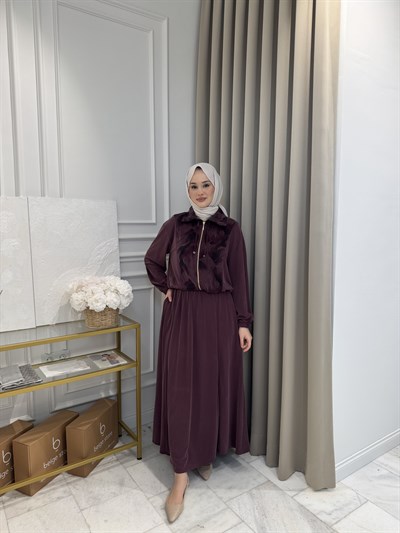 Adelin Etek Takım Mürdüm