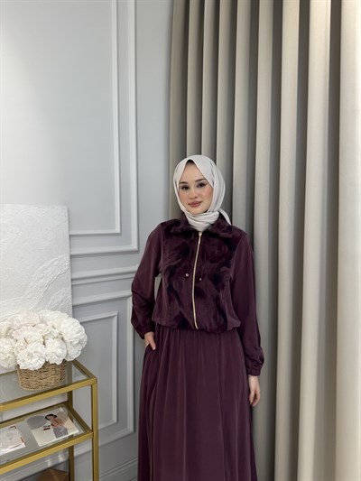 Adelin Etek Takım Mürdüm
