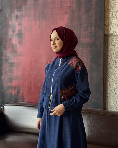 Aden Kot Etek Takım Lacivert