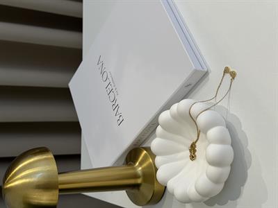 Baget Dolgulu Gold Kaplama Paslanmaz Çelik-Sonsuzluk Gold