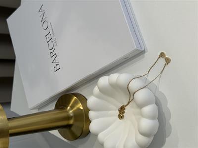 Baget Dolgulu Gold Kaplama Paslanmaz Çelik-Sonsuzluk Gold