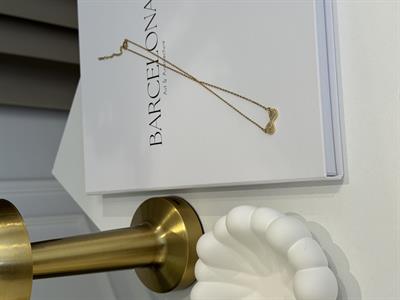 Baget Dolgulu Gold Kaplama Paslanmaz Çelik-Sonsuzluk Gold